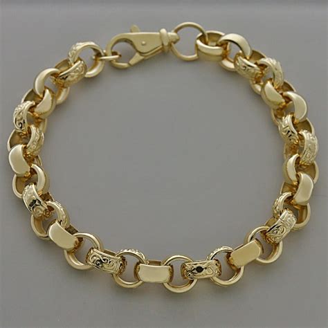 pre owned men's gold bracelets.